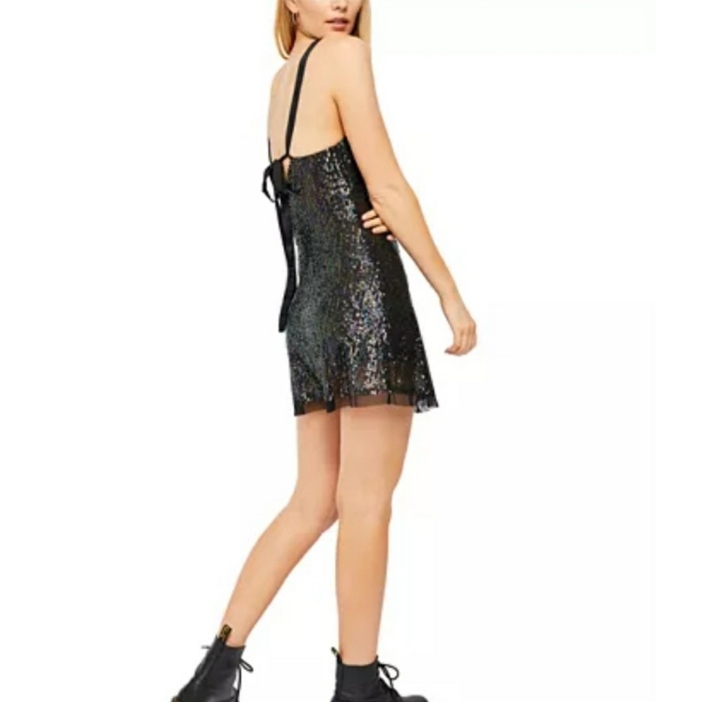 FREE PEOPLE GOLD RUSH DRESS - Picture 2 of 6